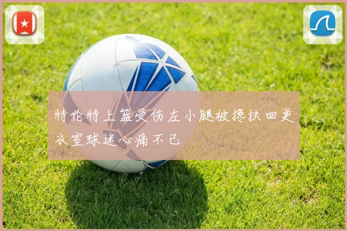 特伦特上篮受伤左小腿被搀扶回更衣室球迷心痛不已